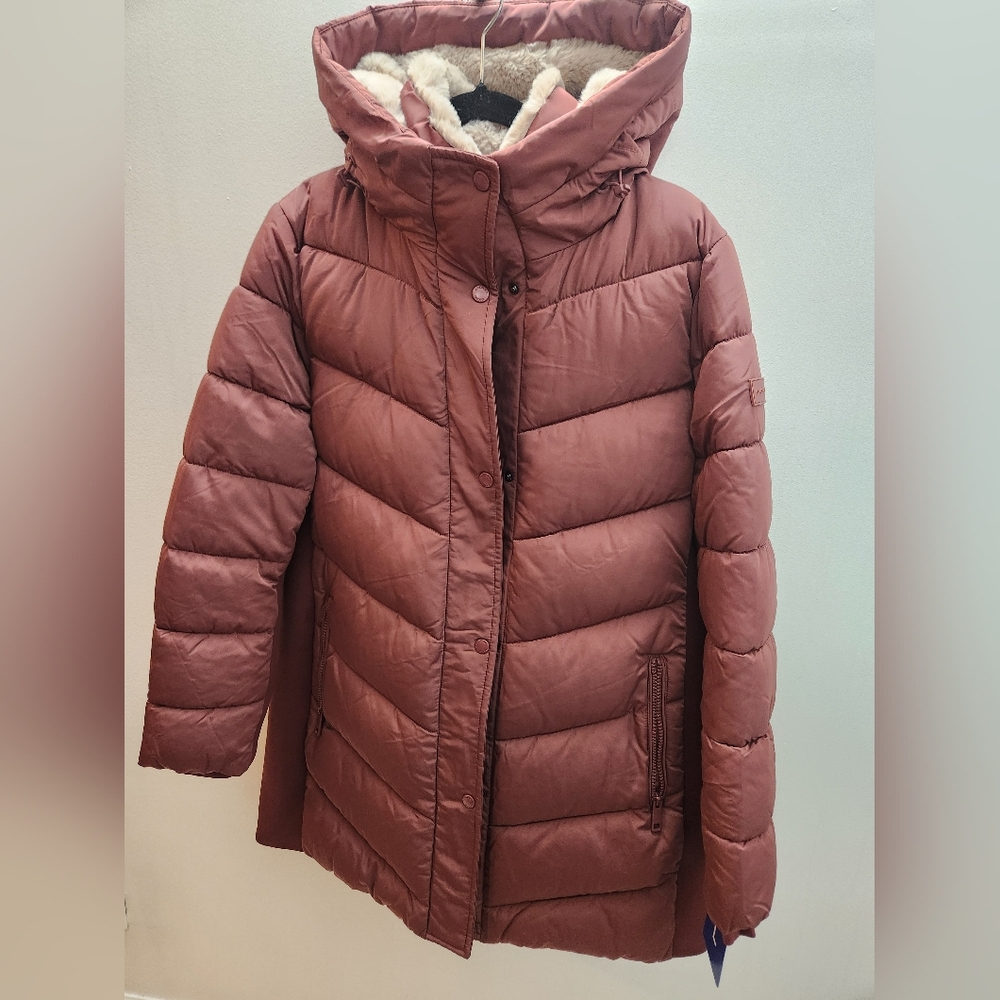 Andrew Marc Mauve Puffer Jacket
